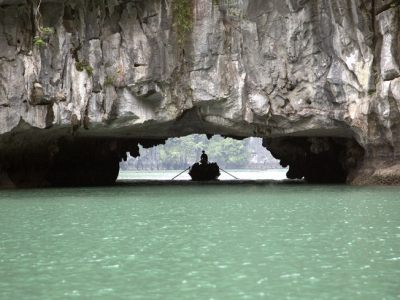 Caves-and-Tourist-Boat-